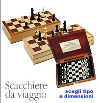 Scacchiere da viaggio
